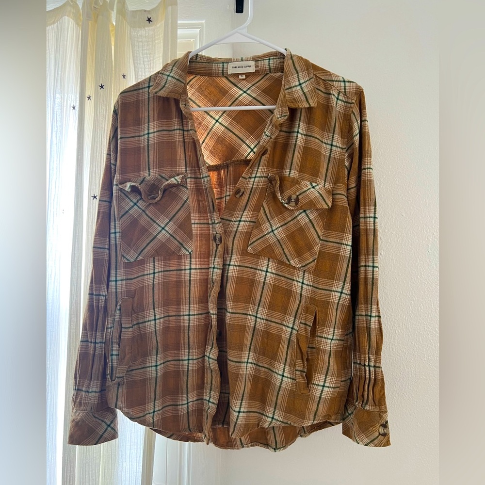 Flannel with pockets